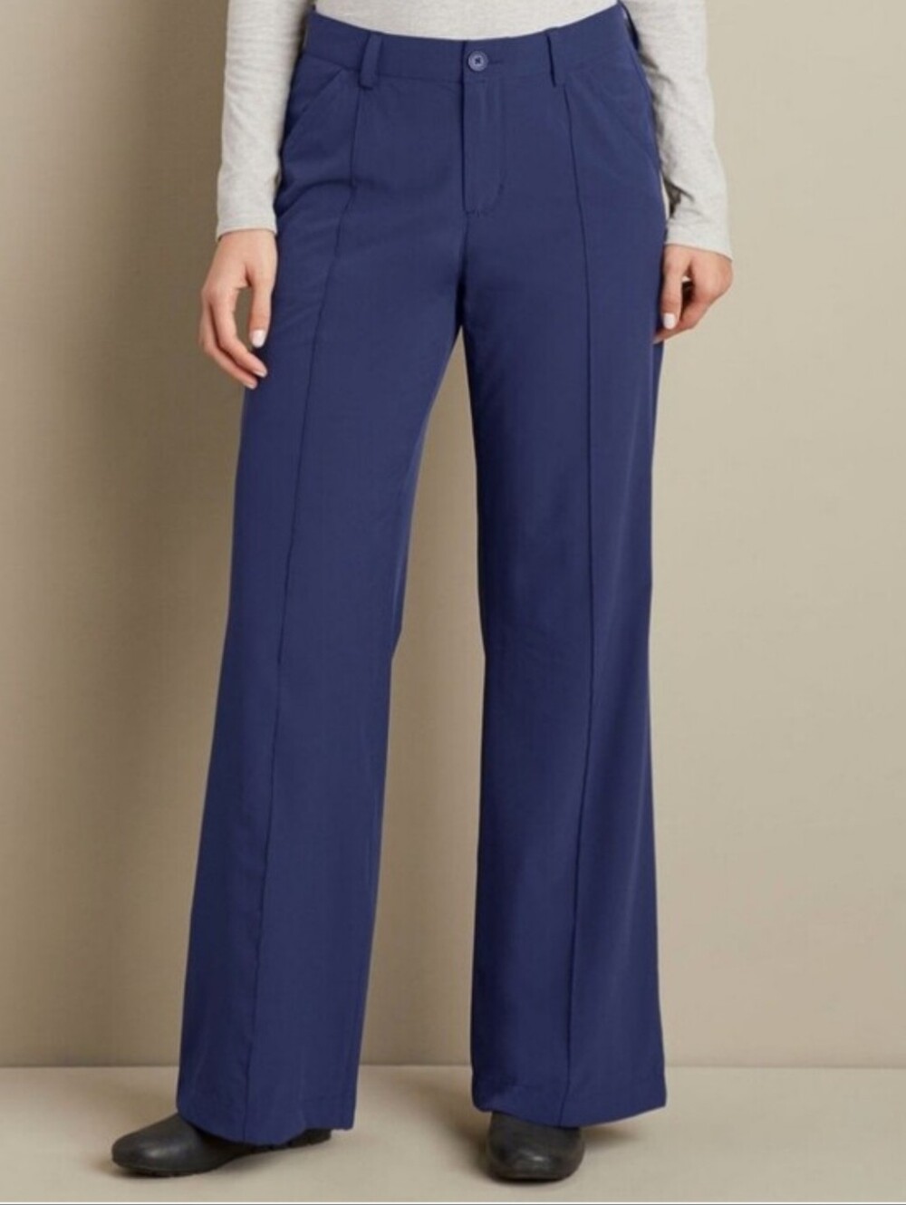 Nwot Duluth High Waist Wide Leg Ponte Pant 20931 twb 6x31